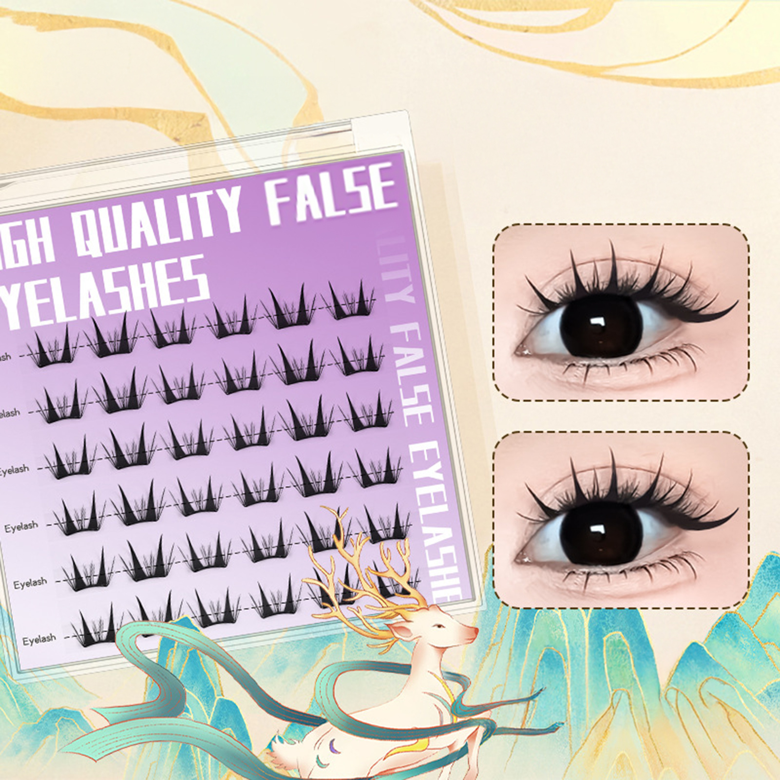 Korean Style Self Adhesive Pre – Eyelash Extension Korean Style Bewertung und Preis