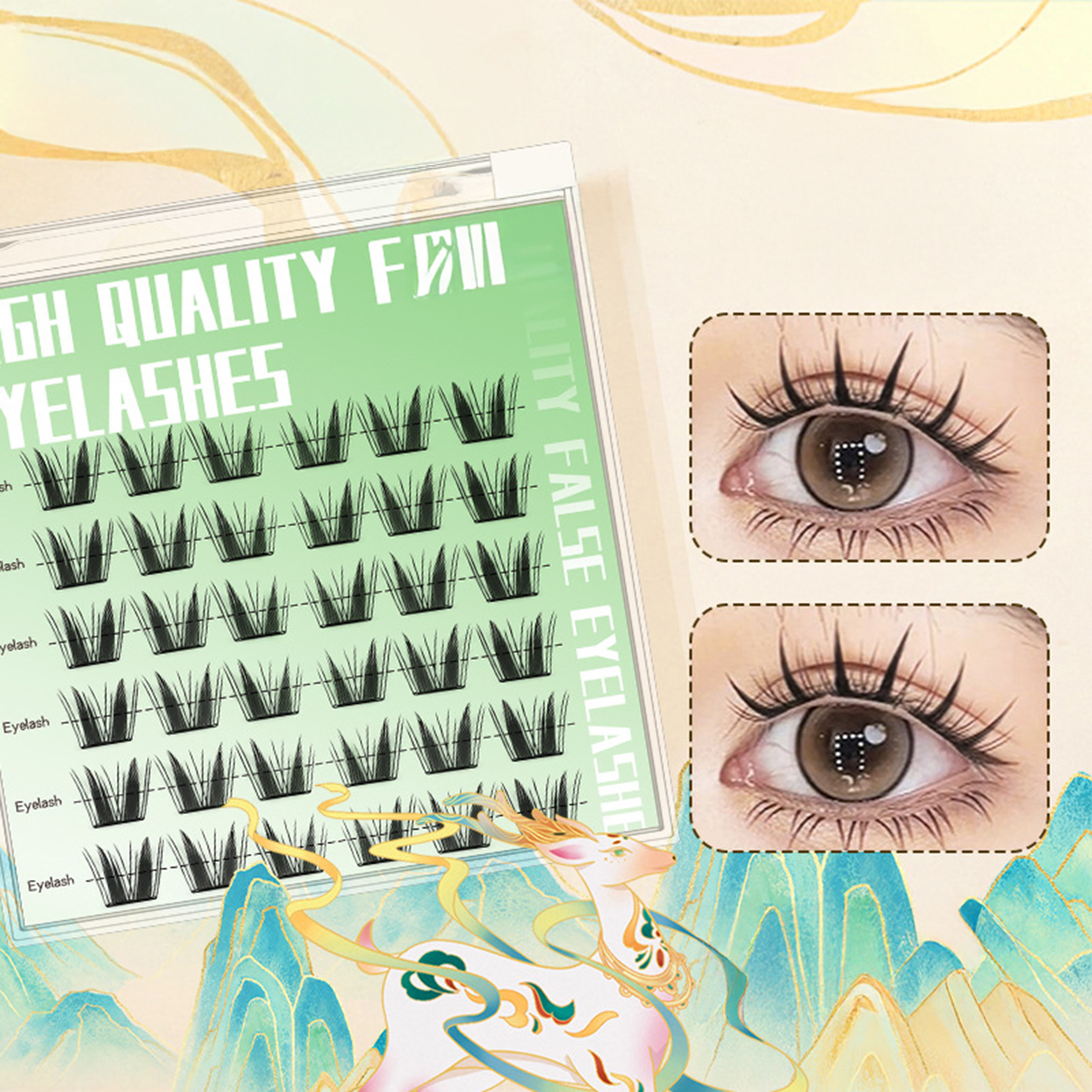 Korean Style Self Adhesive Pre – Eyelash Extension Korean Style Bewertung und Preis