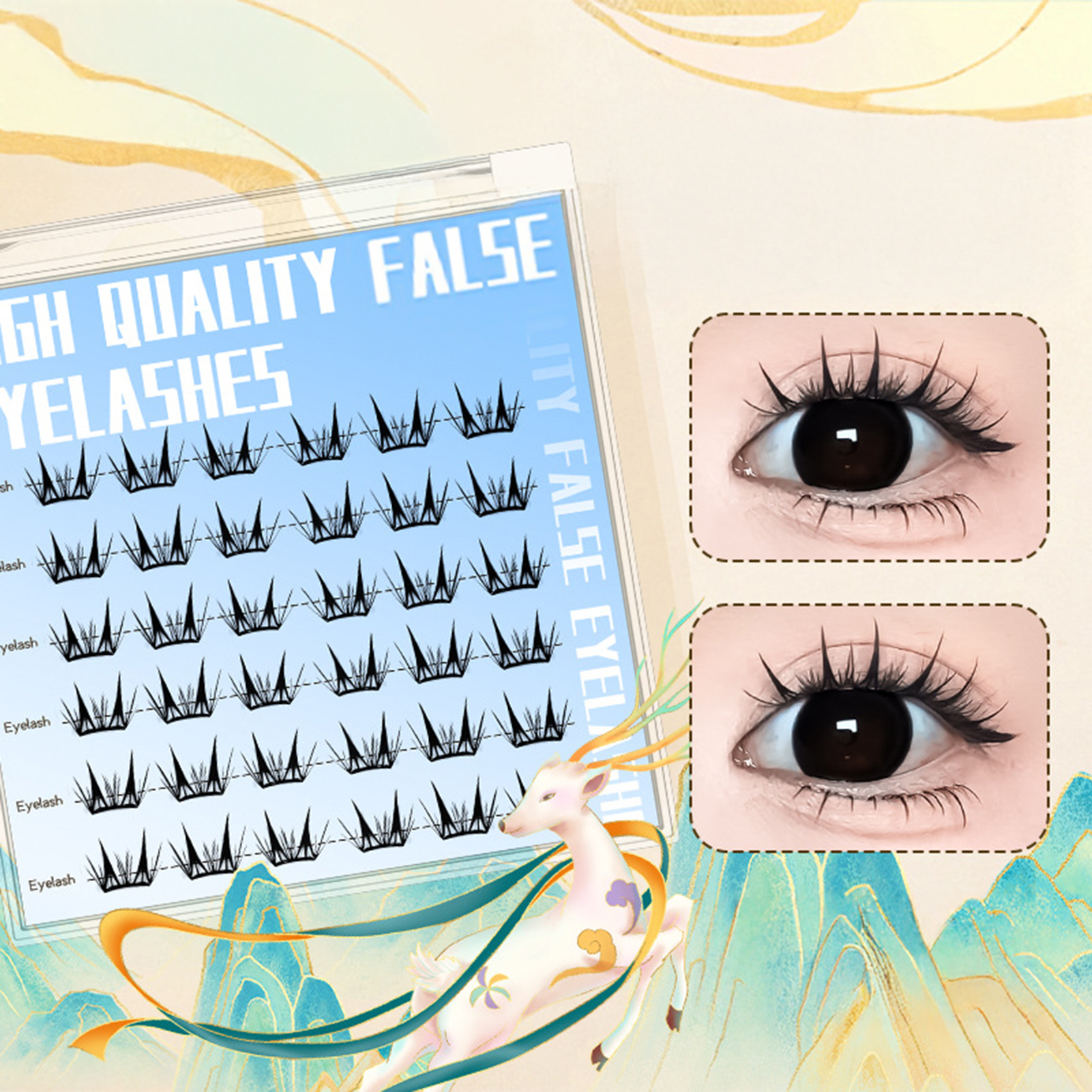 Korean Style Self Adhesive Pre – Eyelash Extension Korean Style Bewertung und Preis