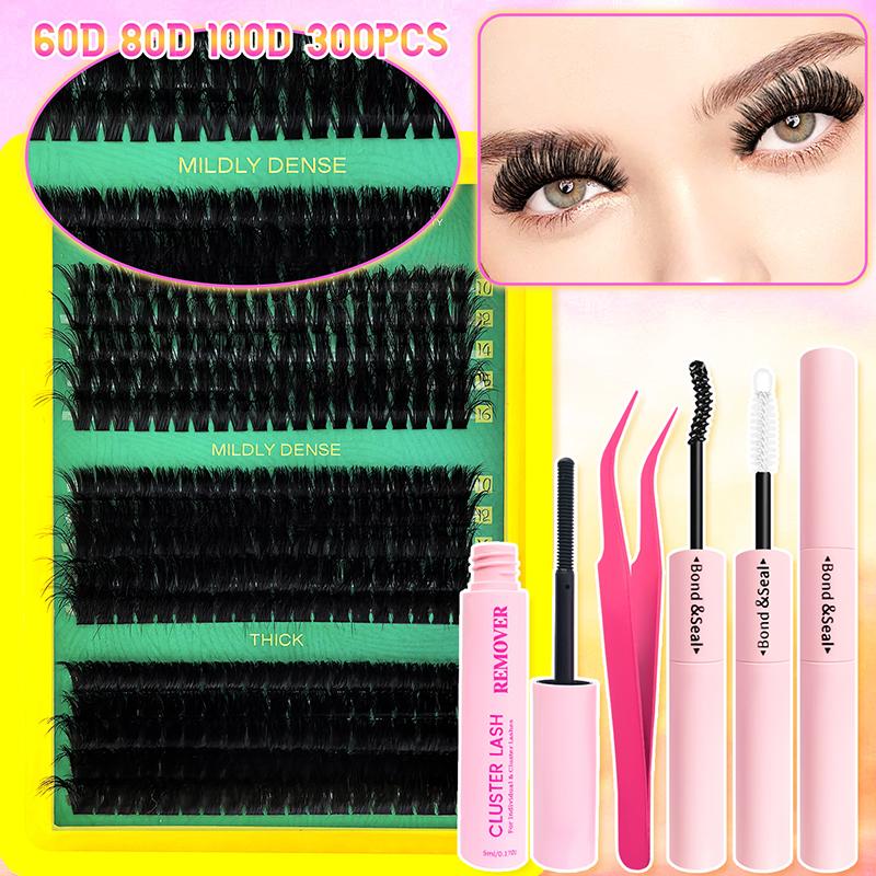 1 Set 3D Faux Mink Cluster Las – Individual Lash Tray Bewertung und Preis