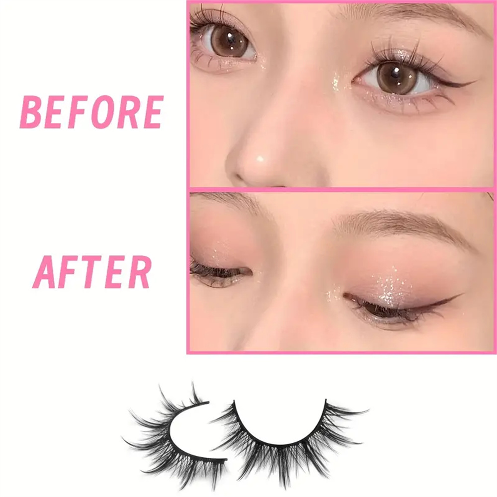 10 Pairs Manga Anime Lashes Na – Eyelash Extension Japan Bewertung und Preis