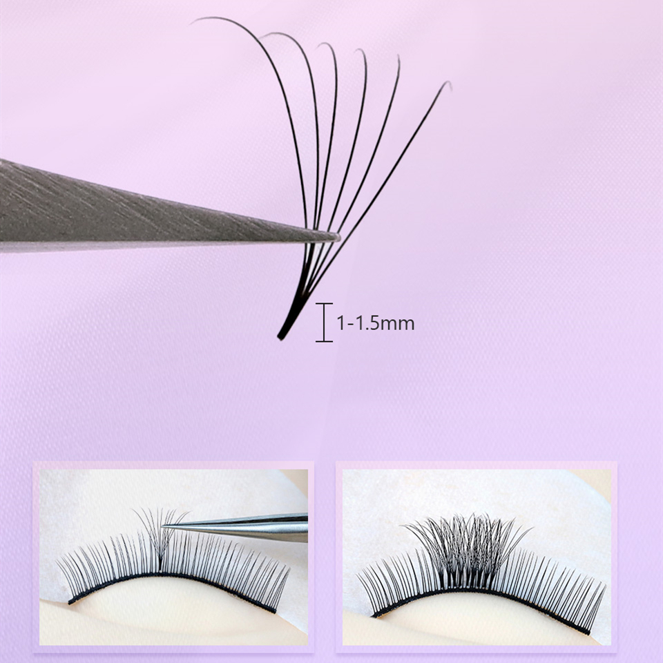 AGUUD 7mm Thin Pointy Base Rus – Eyelash Extension Review Bewertung und Preis