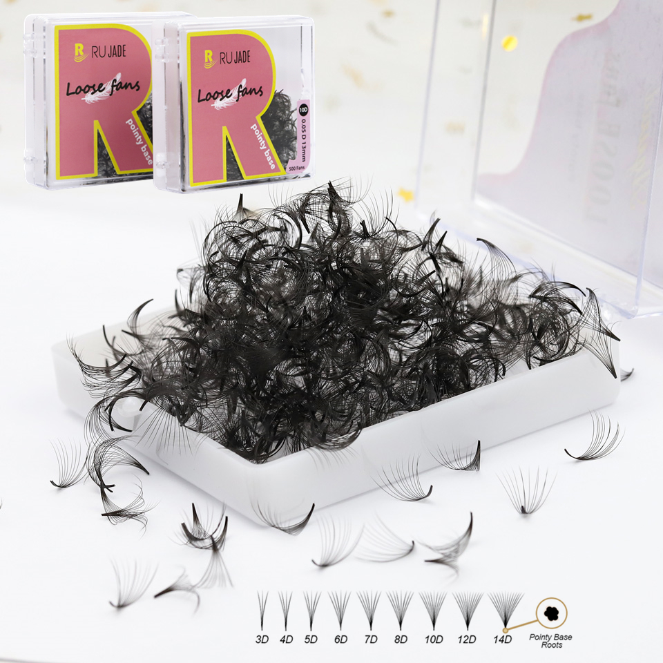 RUJADE Thin Pointy Base Premad – Eyelash Extension Review Bewertung und Preis