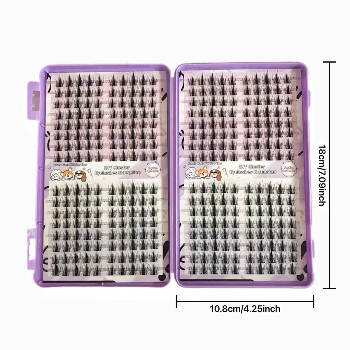 Manga eyelash cluster Sharp 32 – Eyelash Extension Japan Bewertung und Preis