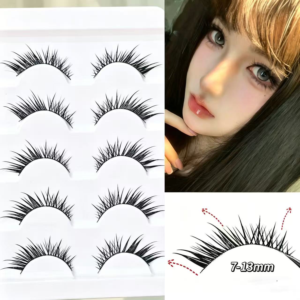 Doudoutian Cute Fox Style Wing – Eyelash Extension Douyin Bewertung und Preis