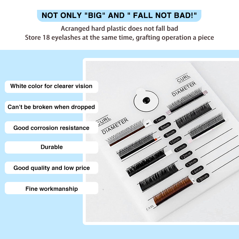 MASSA NEW Grafting Eyelash Tab – Individual Lash Tray Bewertung und Preis
