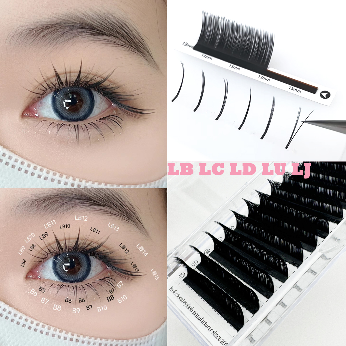 Camellia False Eyelashes 0.05  – Eyelash Extension C Curl Bewertung und Preis