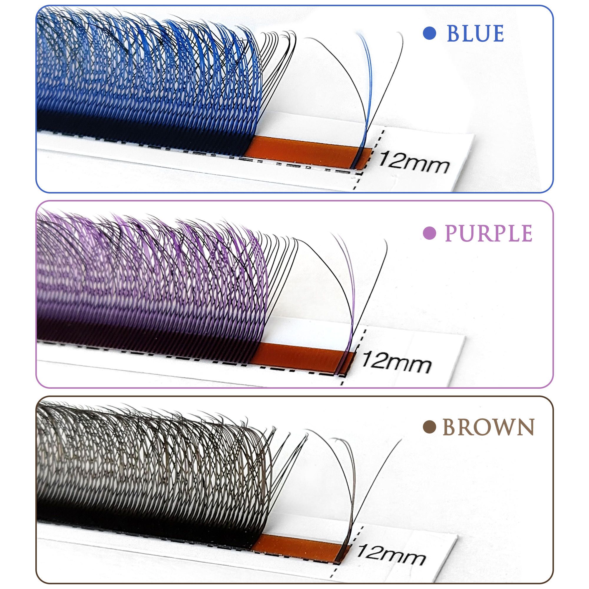 COMANGO 3D Brown Purple Blue W – Lash Tile Palette Bewertung und Preis