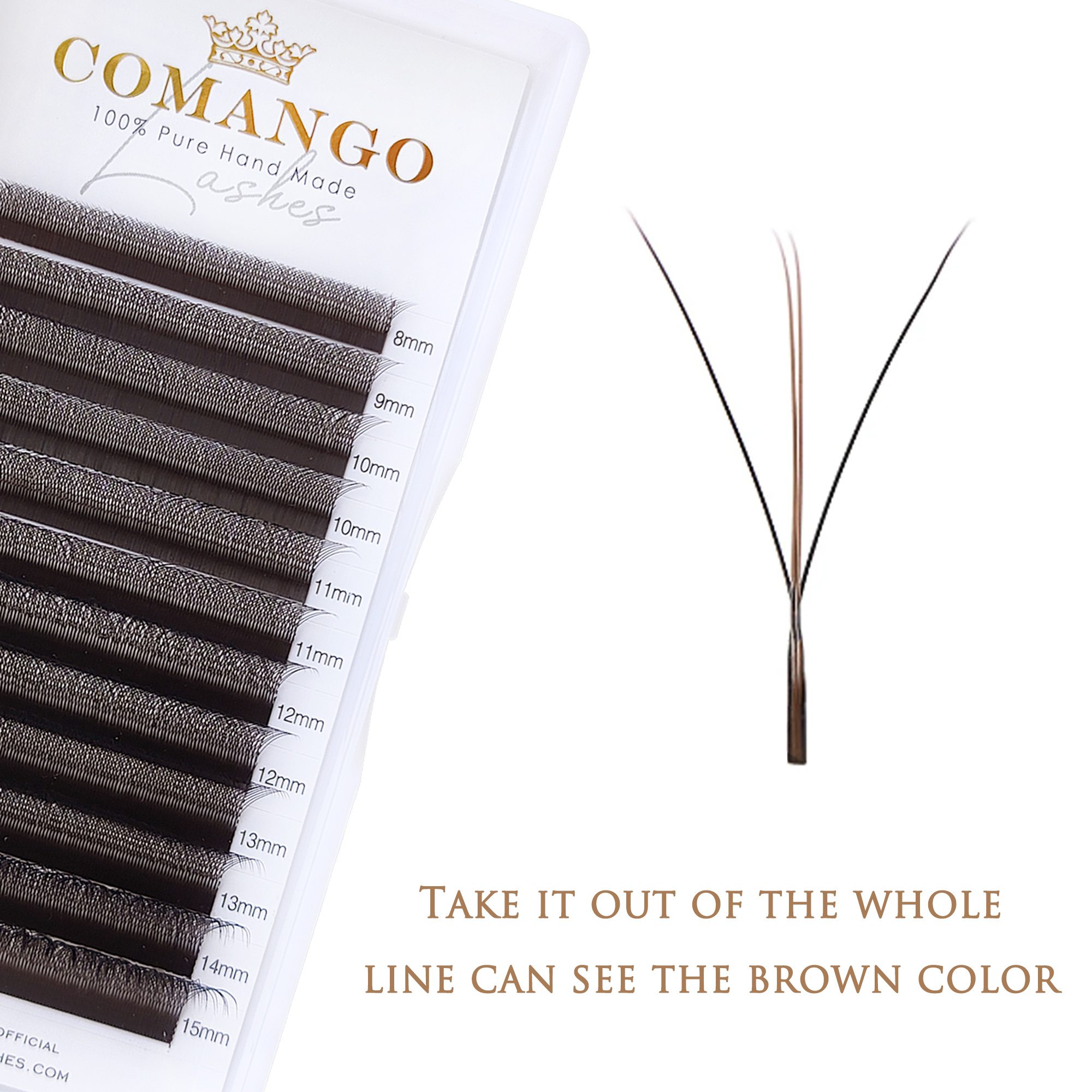 COMANGO 3D Brown Purple Blue W – Lash Tile Palette Bewertung und Preis
