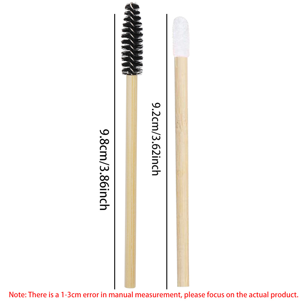 50/100pcs Lip Brushes Kits Bam – Eyelash Extension For Beginners Bewertung und Preis