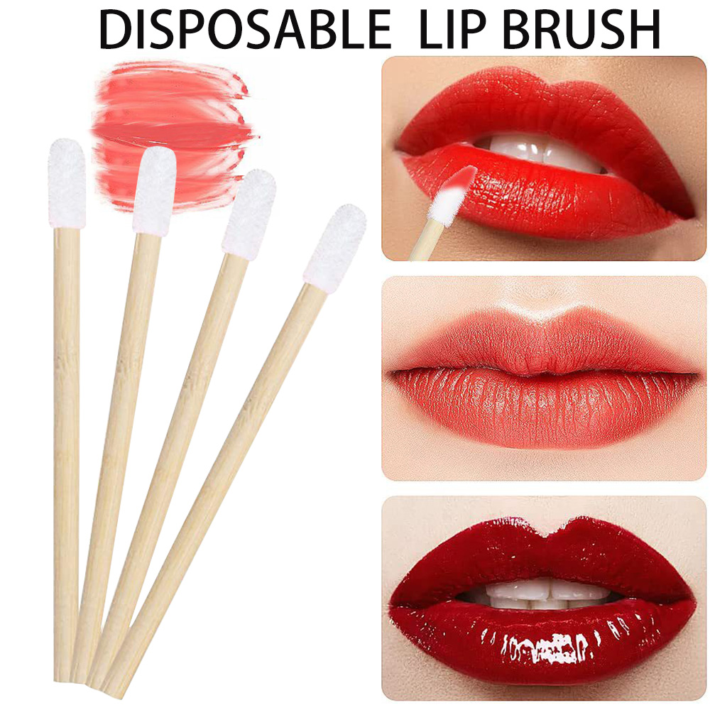 50/100pcs Lip Brushes Kits Bam – Eyelash Extension For Beginners Bewertung und Preis