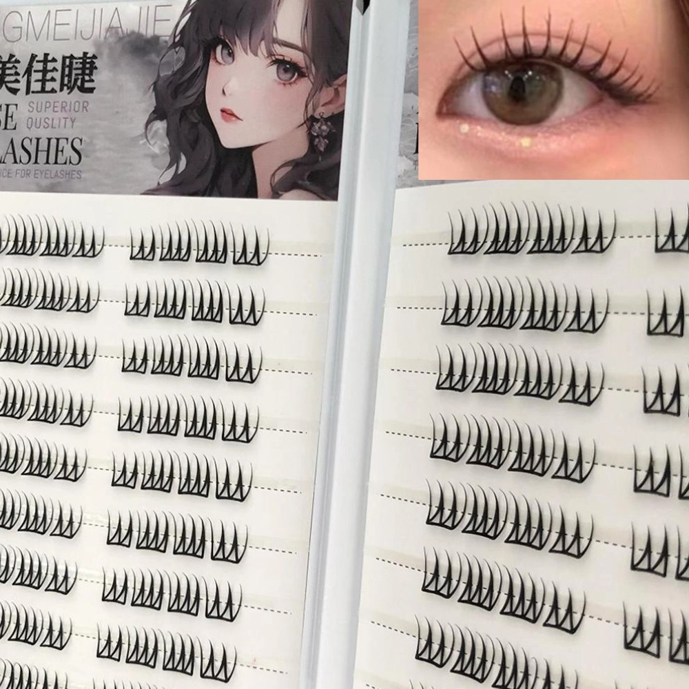 U Shape Glue-free False Eyelas – Eyelash Extension Korean Style Bewertung und Preis