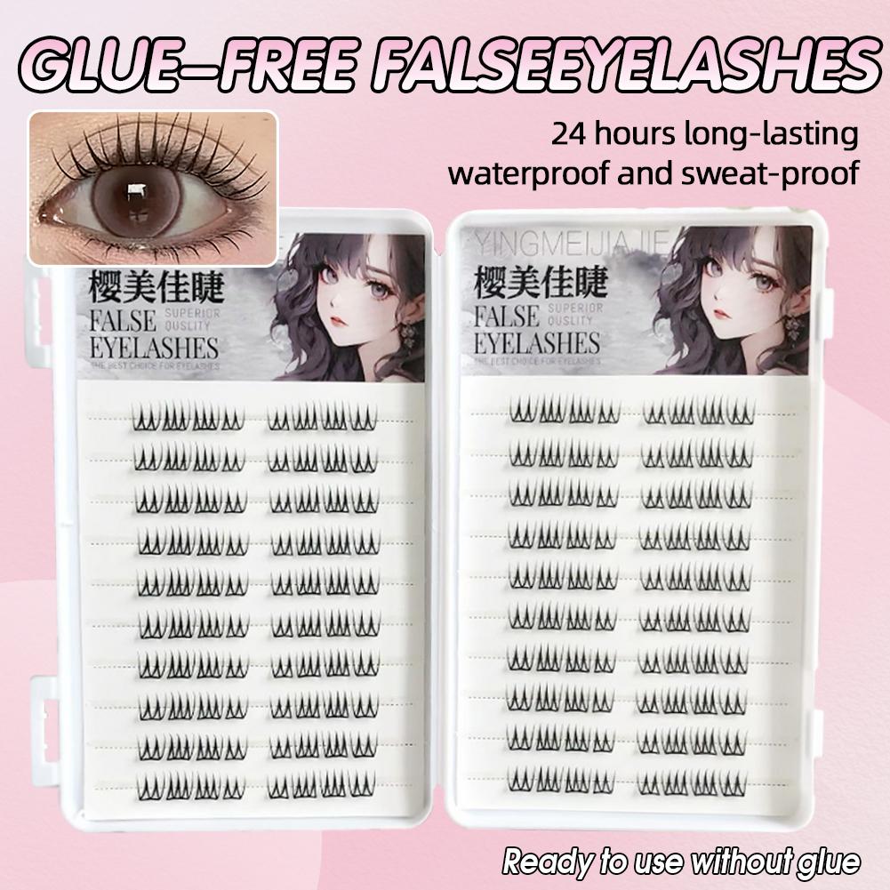 U Shape Glue-free False Eyelas – Eyelash Extension Korean Style Bewertung und Preis