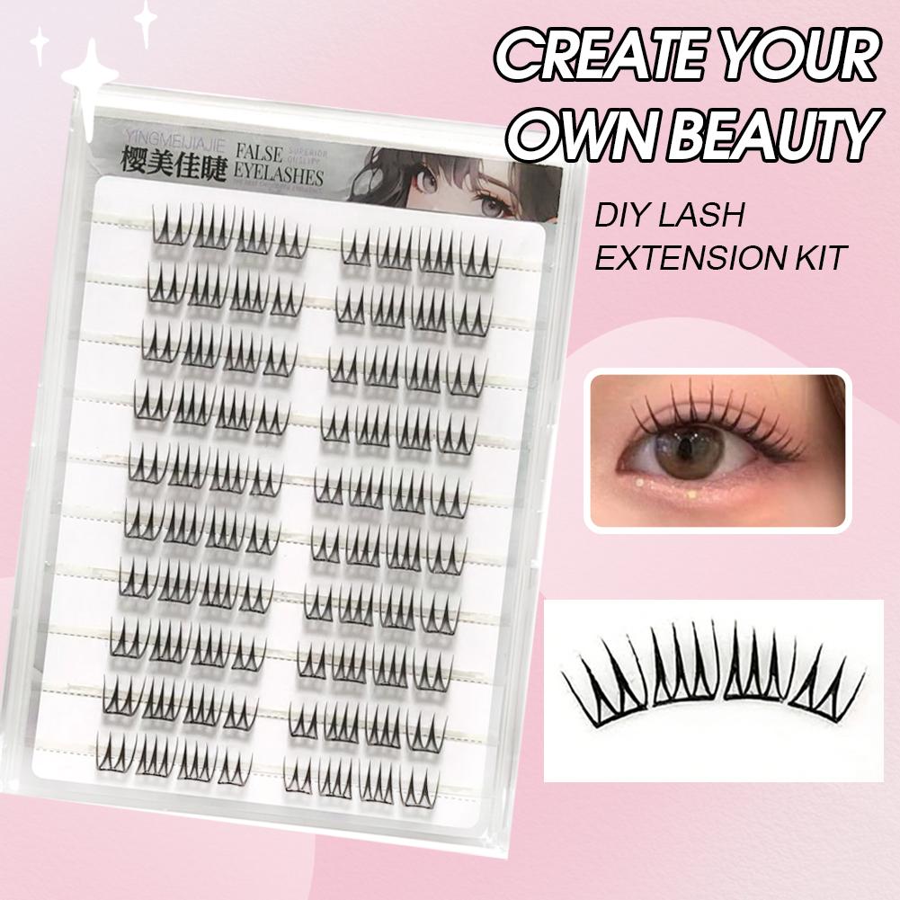 U Shape Glue-free False Eyelas – Eyelash Extension Korean Style Bewertung und Preis