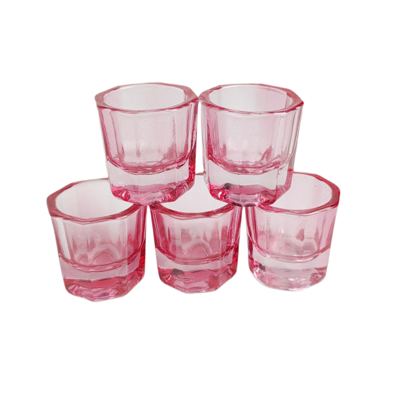 5pcs Glass Dappen Dish For Nai – Eyelash Extension Or Lash Lift Bewertung und Preis