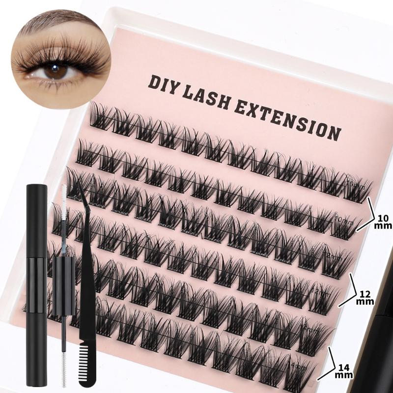 Fluffy Natural Eyelash Cluster – Eyelash Extension Wispy Look Bewertung und Preis