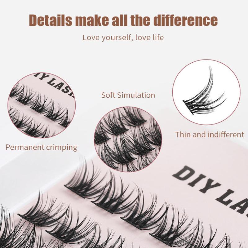 Fluffy Natural Eyelash Cluster – Eyelash Extension Wispy Look Bewertung und Preis