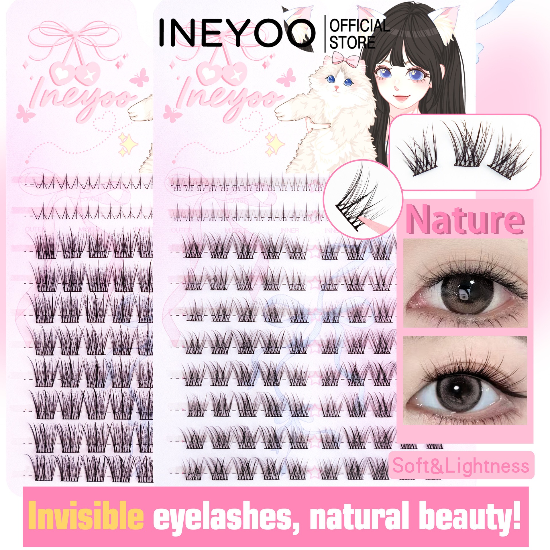 Long Slender False Eyelashes B – Eyelash Extension In Chinese Bewertung und Preis