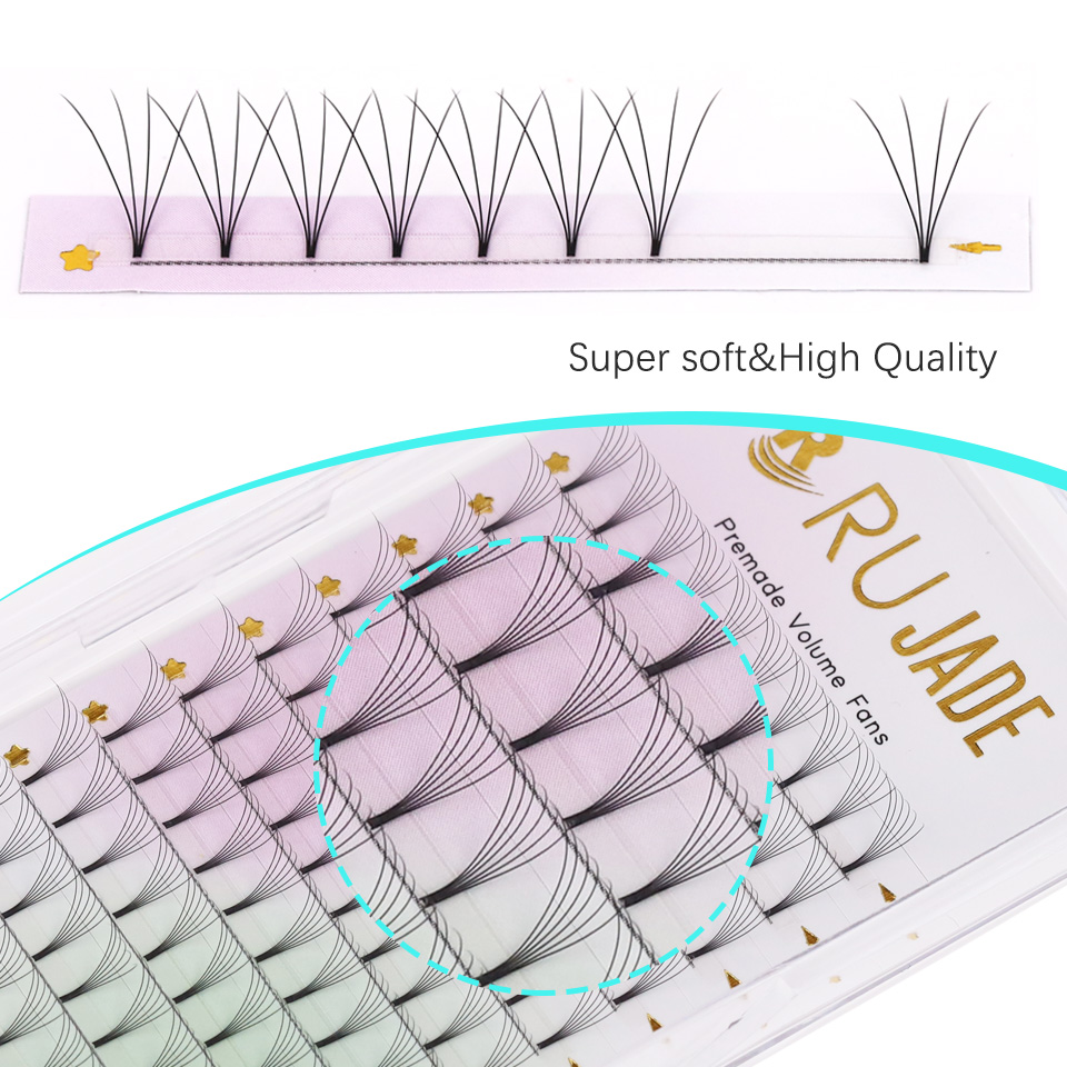 RUJADE Short Stem 3D 4D 5D 6D  – Eyelash Extension Review Bewertung und Preis