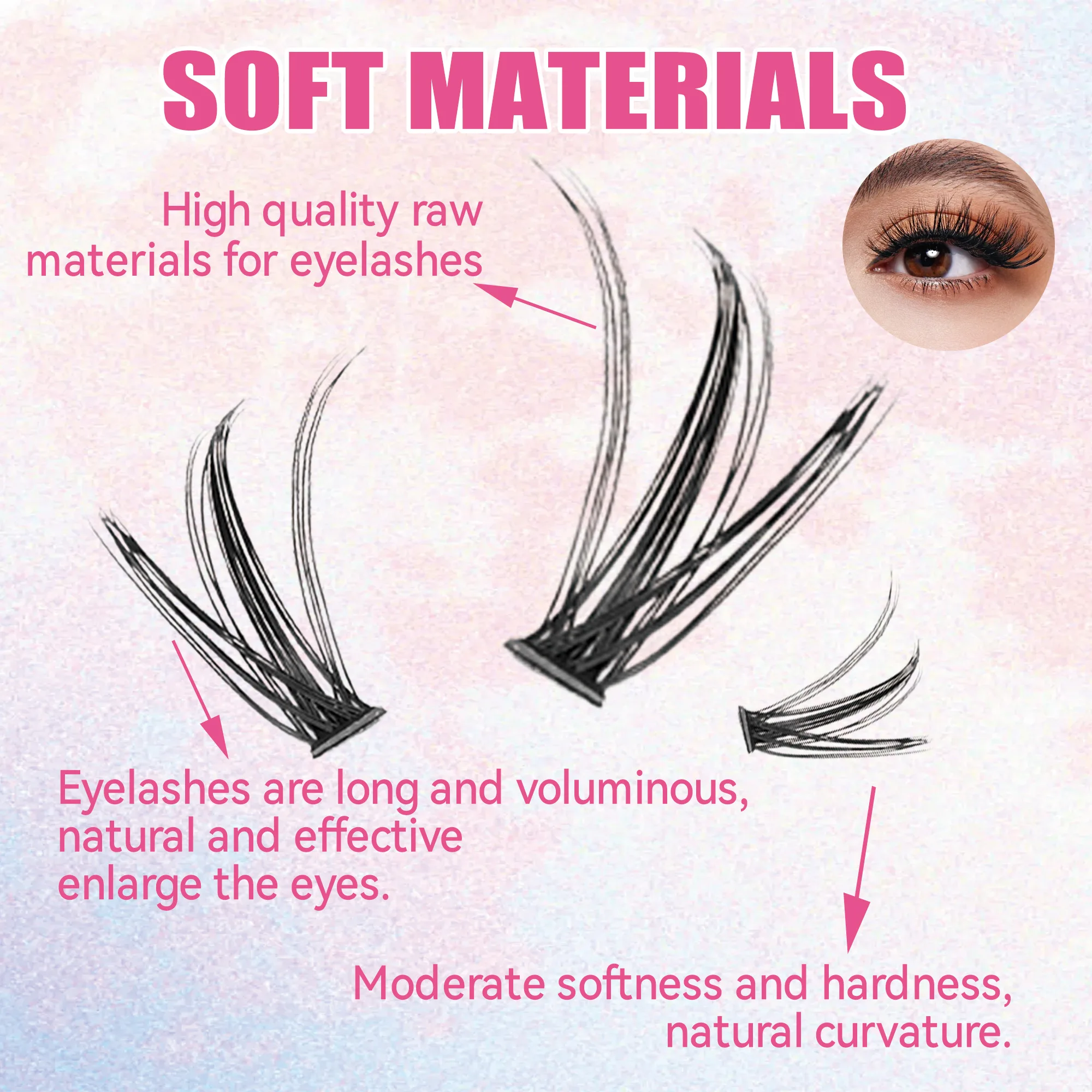 Eyelashes 200 PCS Clusters Las – Eyelash Extension Review Bewertung und Preis