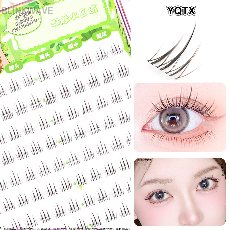 Natural Korean Girl Group Styl – Eyelash Extension Douyin Bewertung und Preis