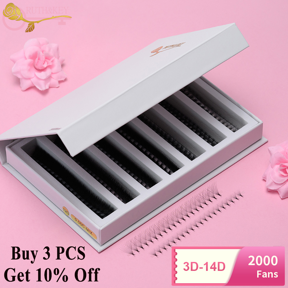 2000 Fans 0.05 0.07 Mix C D La – Eyelash Extension Review Bewertung und Preis