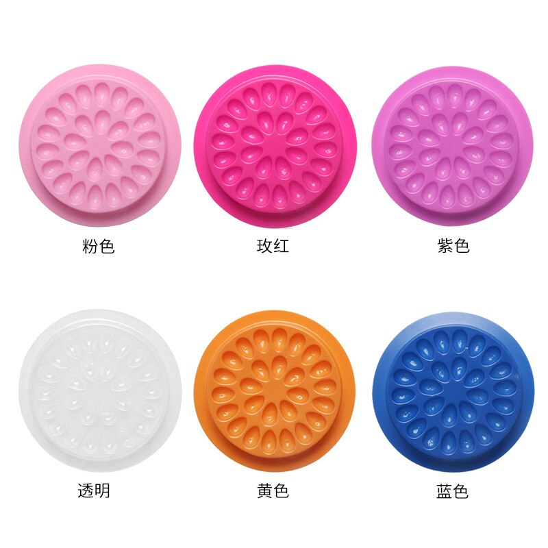 100pcs Eyelash Glue Holder Eye – Individual Lash Tray Bewertung und Preis