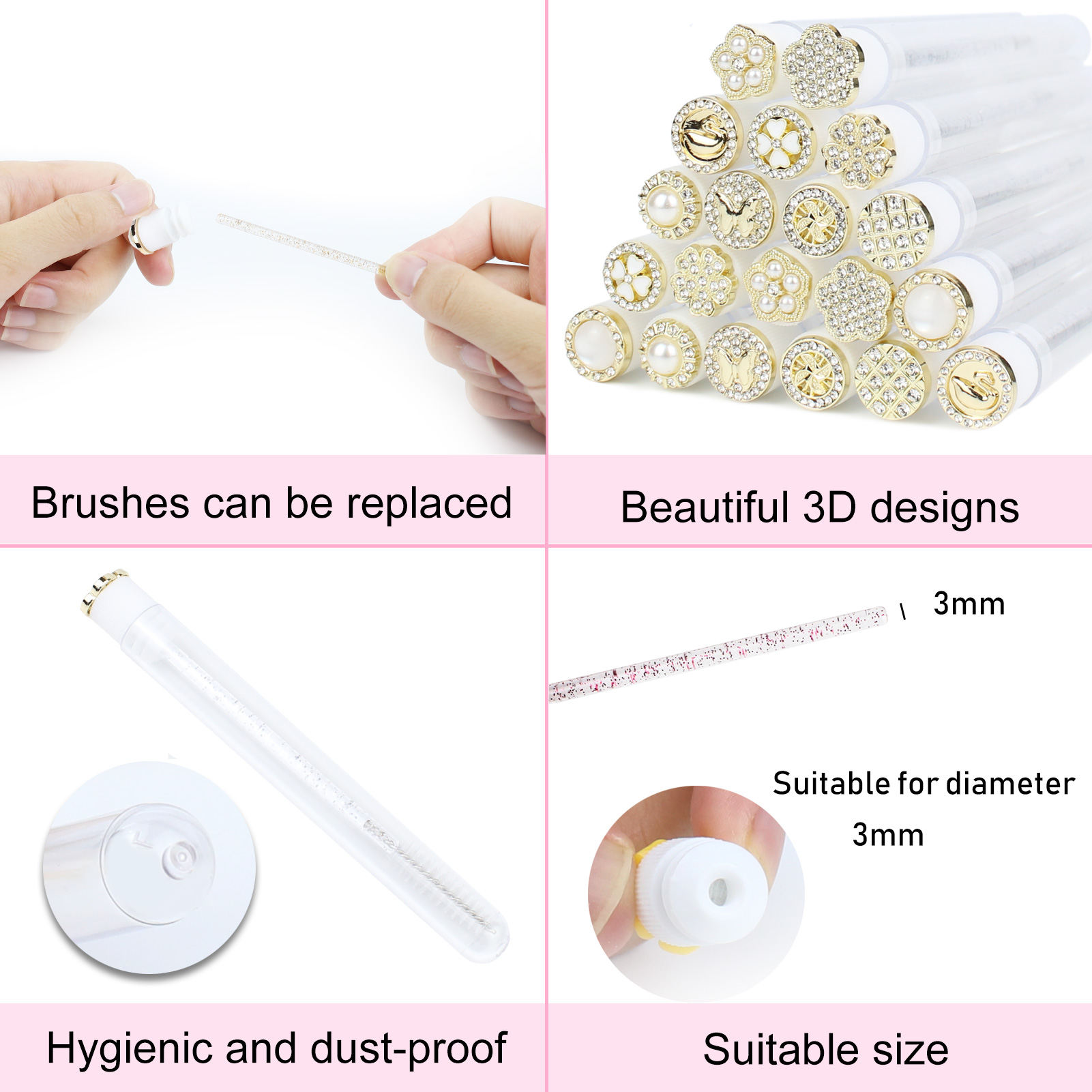 Mascara Wands Tube 30pcs Reusa – Eyelash Extension For Beginners Bewertung und Preis
