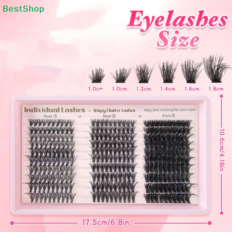 ✂Cluster Lashes Individual Ext – Eyelash Extension Wispy Bewertung und Preis