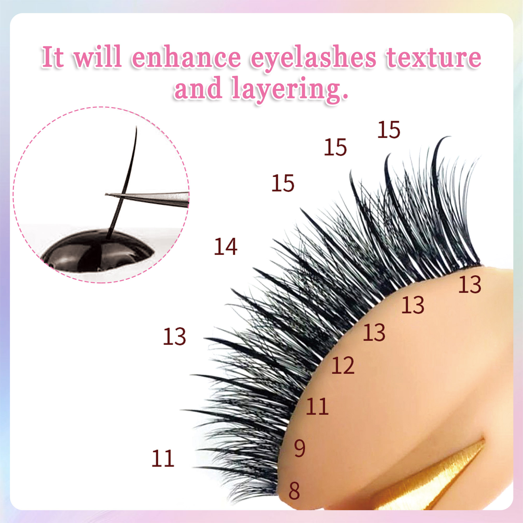 CoMango Spikes Lash Extension  – Eyelash Extension Natural Classic Bewertung und Preis
