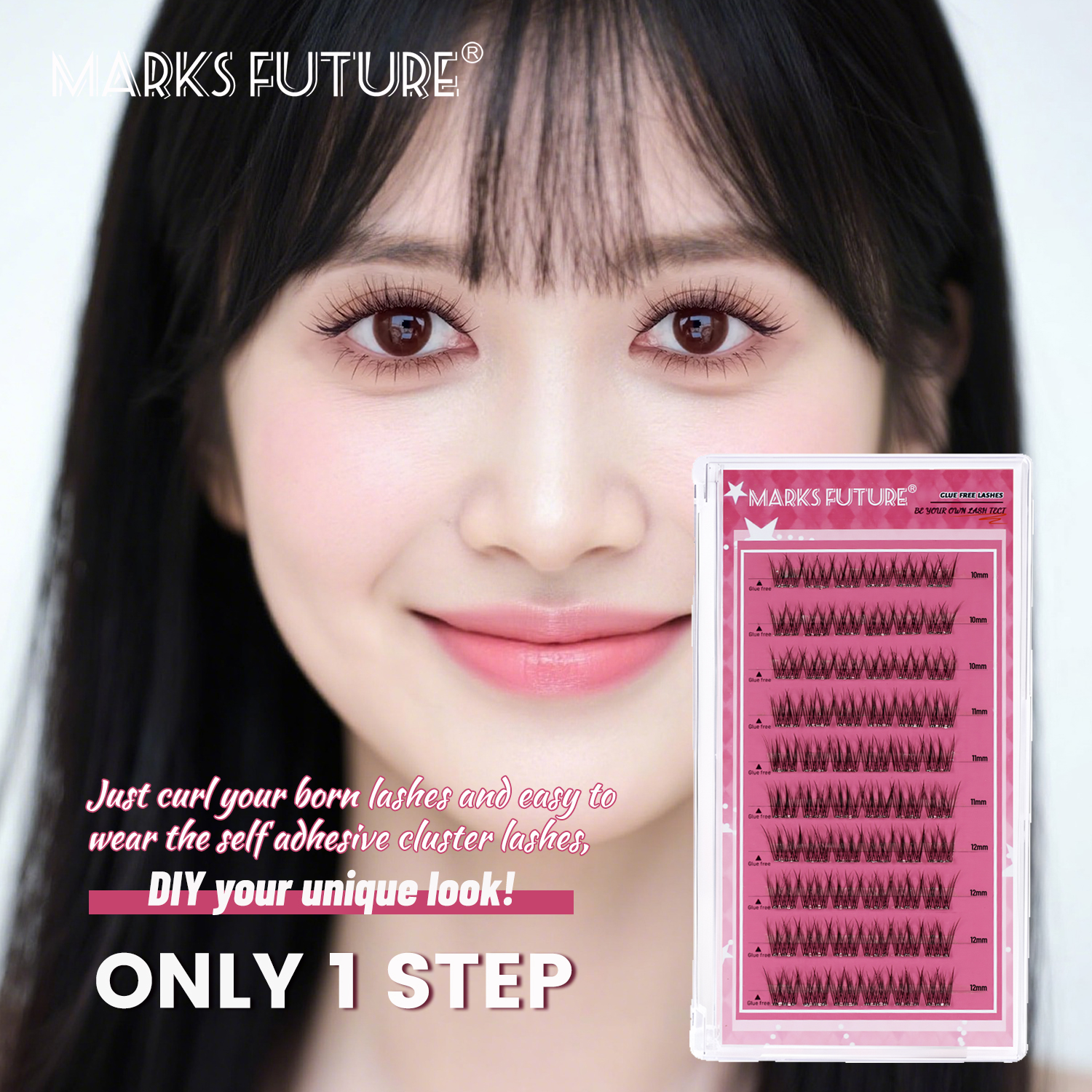 Self-Adhesive False Eyelashes  – Eyelash Extension Wispy Look Bewertung und Preis