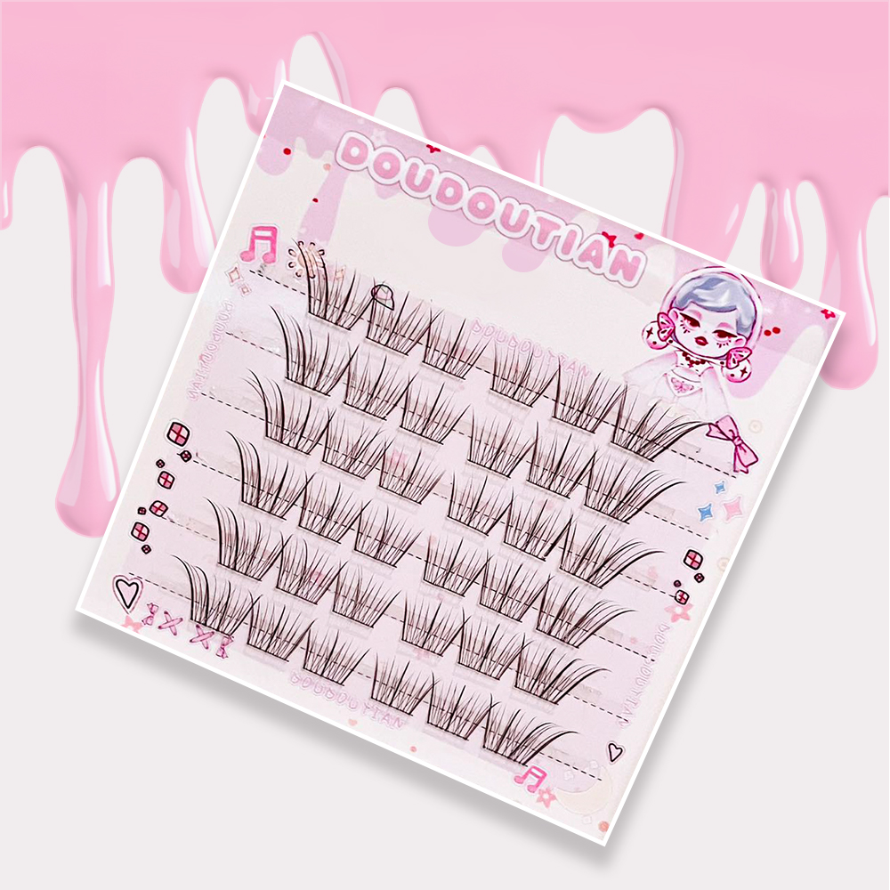 Doudoutian Light Makeup Eyelas – Eyelash Extension Douyin Bewertung und Preis