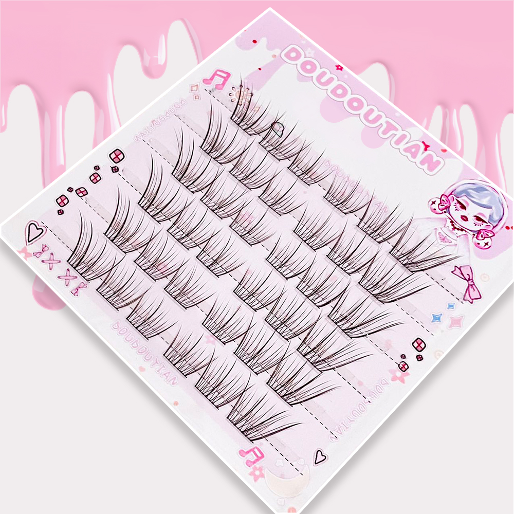 Doudoutian Light Makeup Eyelas – Eyelash Extension Douyin Bewertung und Preis