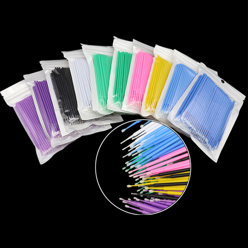100Pcs Eyelash Cleaning Brush  – Eyelash Extension For Beginners Bewertung und Preis
