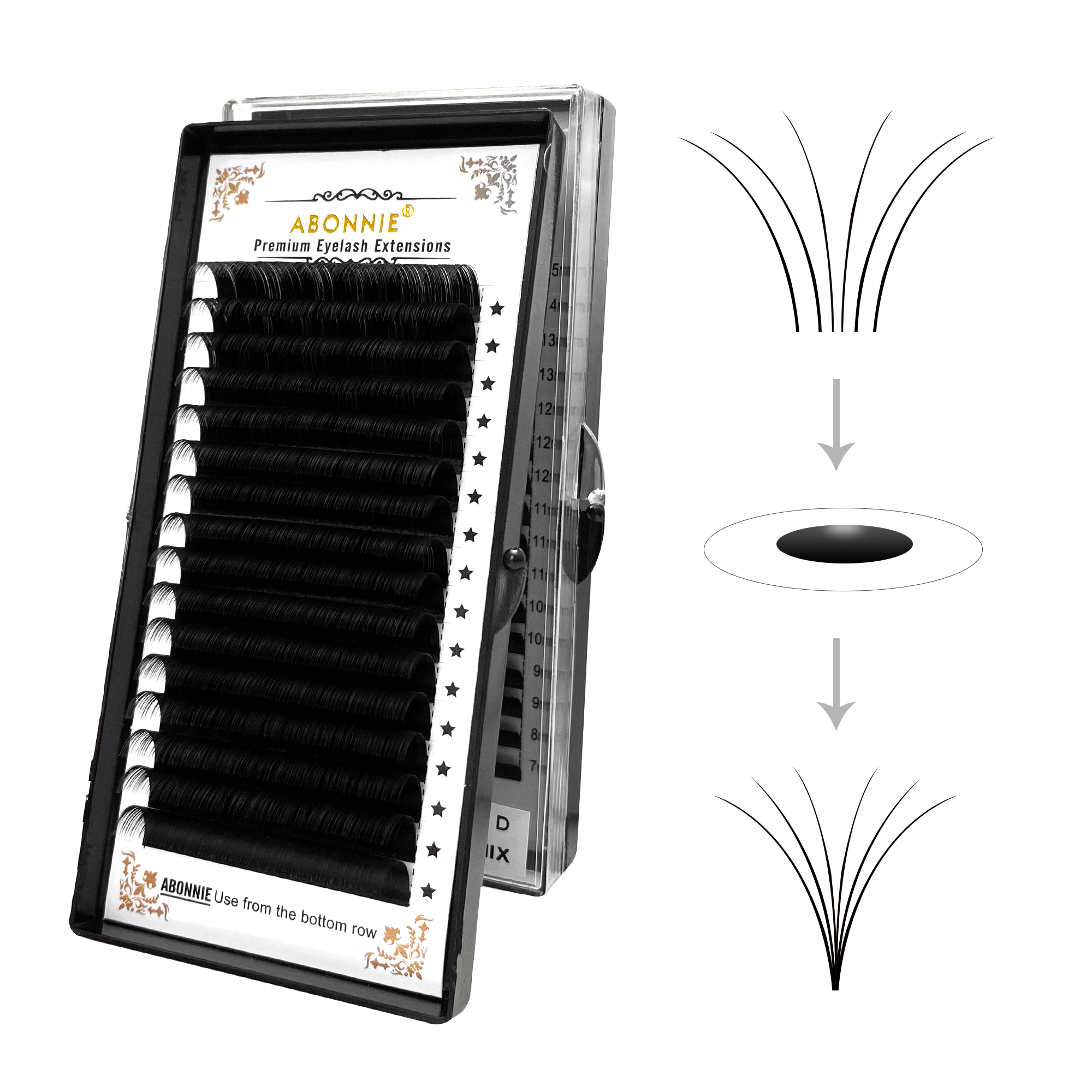 Abonnie Eyelashes Extension Si – Eyelash Extension C Curl Bewertung und Preis