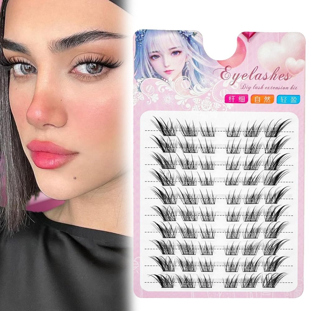 Women Beauty 3D Cat Eye Cluste – Eyelash Extension C Curl Bewertung und Preis